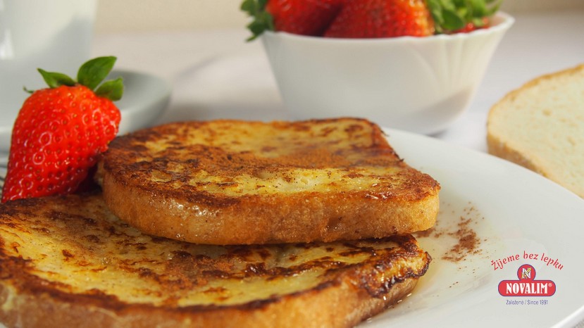 francúzsky toast bez lepku